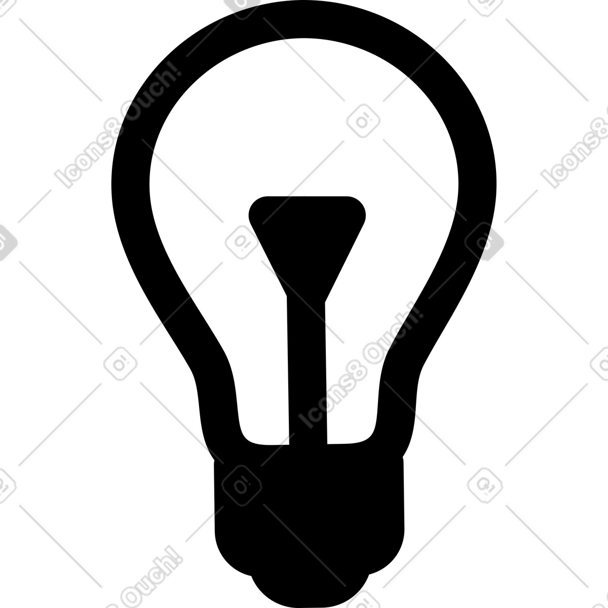 Kleine birne-Illustration im Transistor-Stil als Download in PNG, SVG
