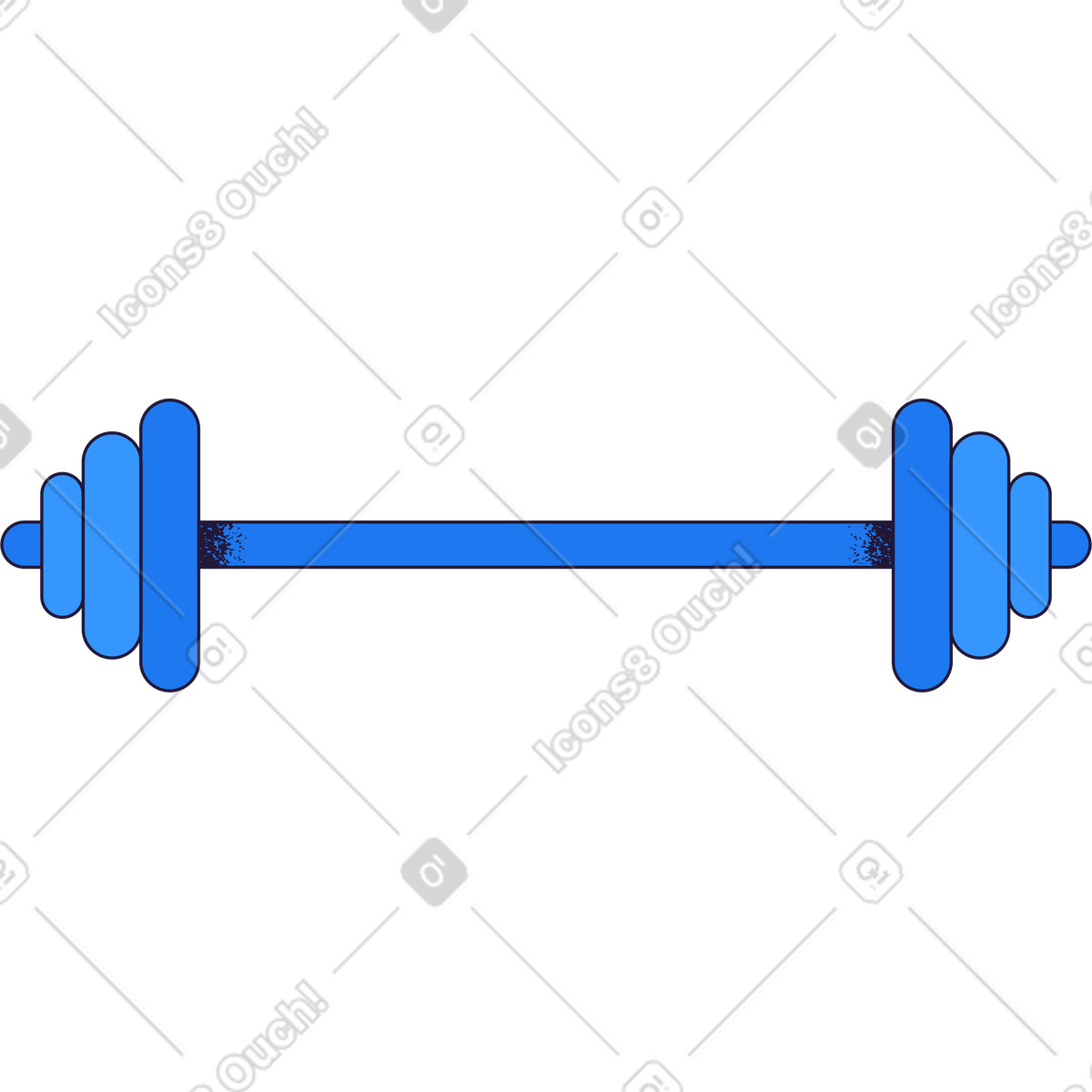 Gewicht-Illustration im Conifer-Stil als Download in PNG, SVG