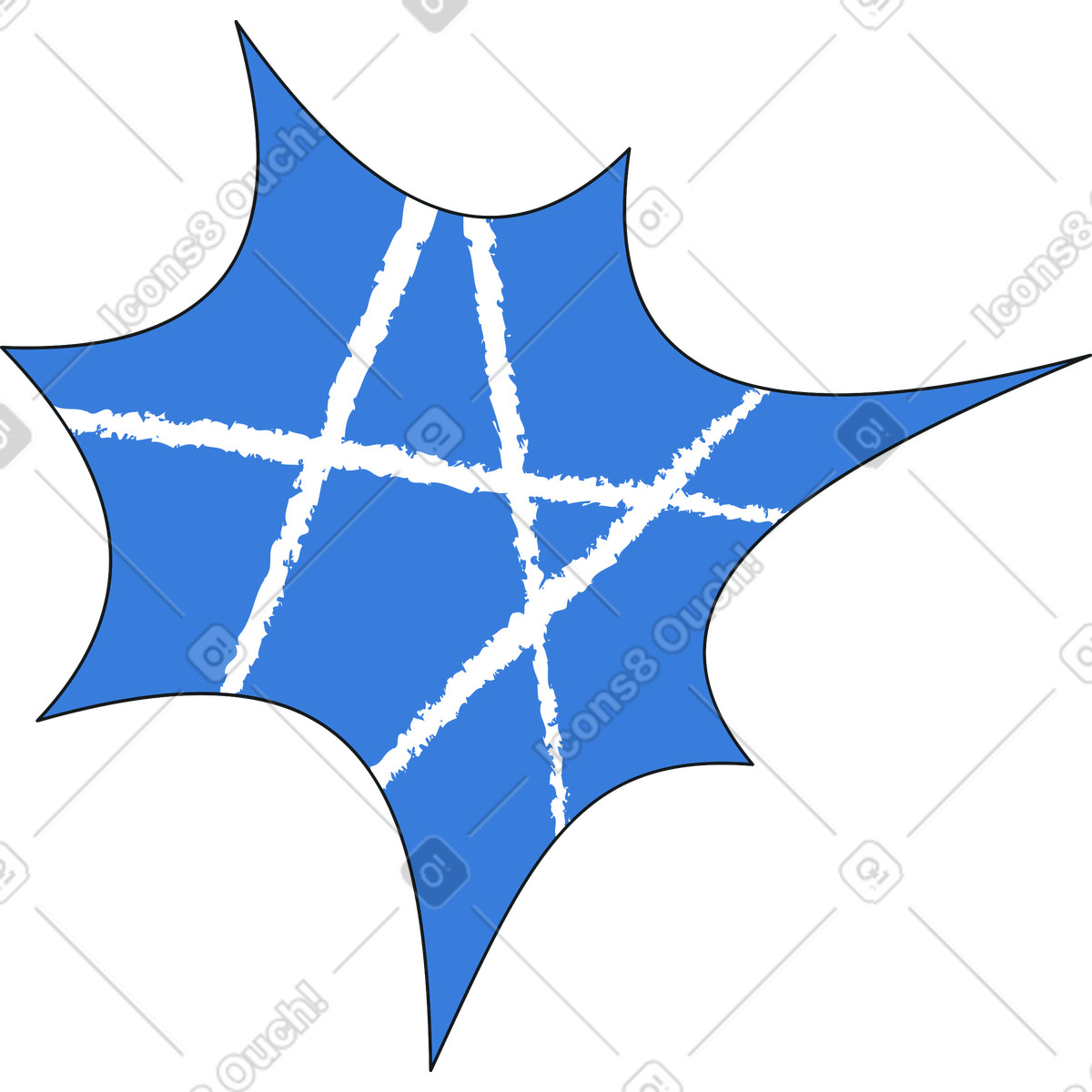 Figura con texture illustrazione in stile Midnight scarica in PNG, SVG