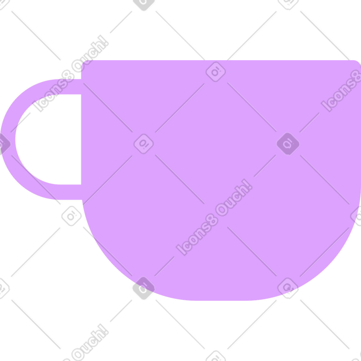 Cup illustration featuring detailed clipart design for vector graphics