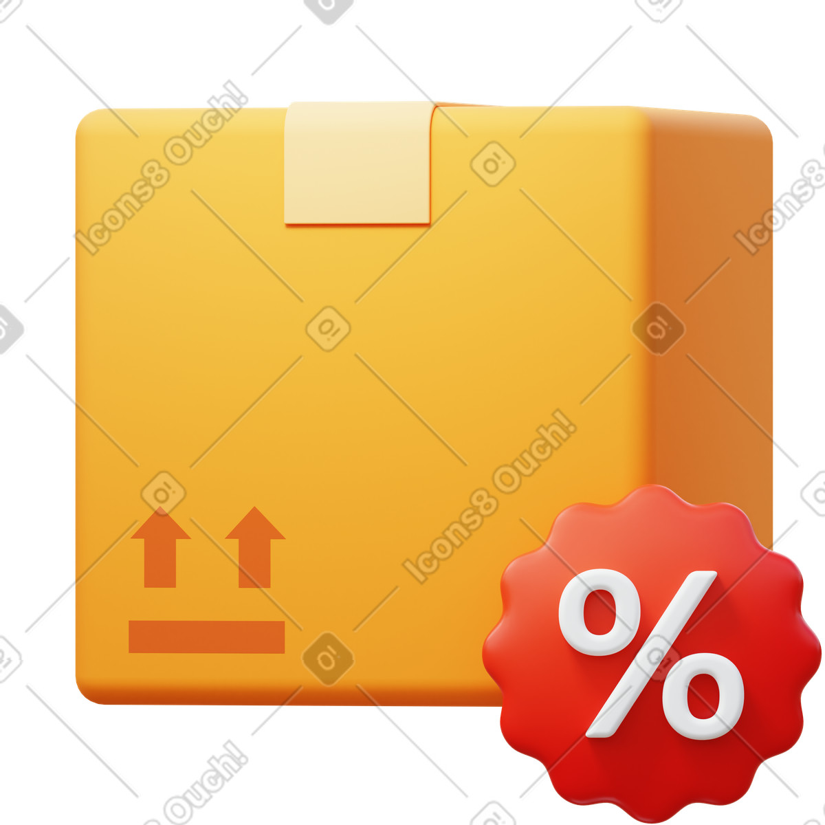 下载 3D Fluency 风格的 Mail advertising 插画，支持 PNG、SVG 格式