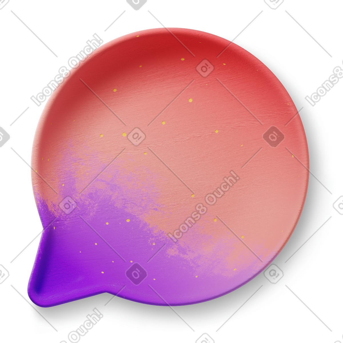 Fumetto colorato illustrazione in stile 3D Microsoft Fluent illustration scarica in PNG, SVG