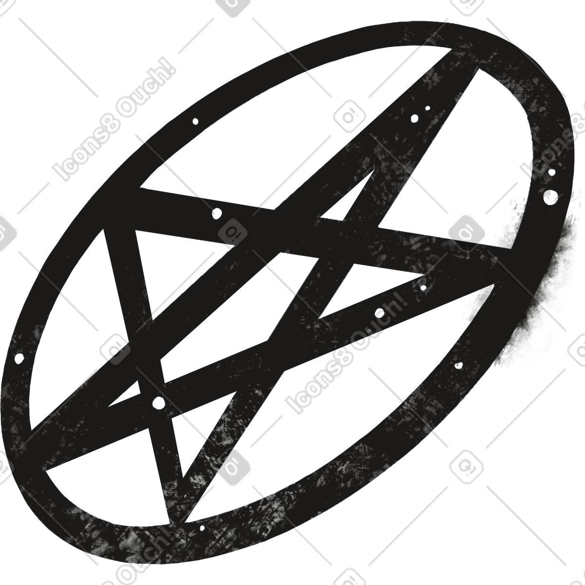 Mystery 스타일의 Pentagram 일러스트레이션 PNG, SVG 다운로드