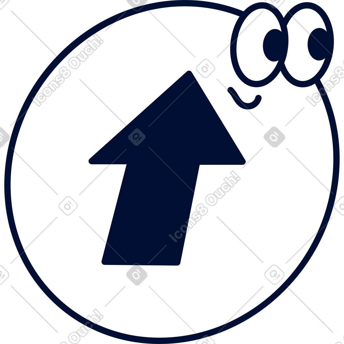 Ilustração de Upar em no estilo Blink para baixar em PNG, SVG