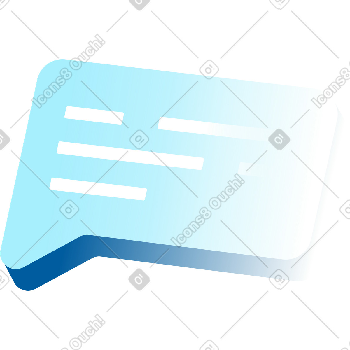 Icy スタイルの バブル のイラストをPNG、SVG形式でダウンロード