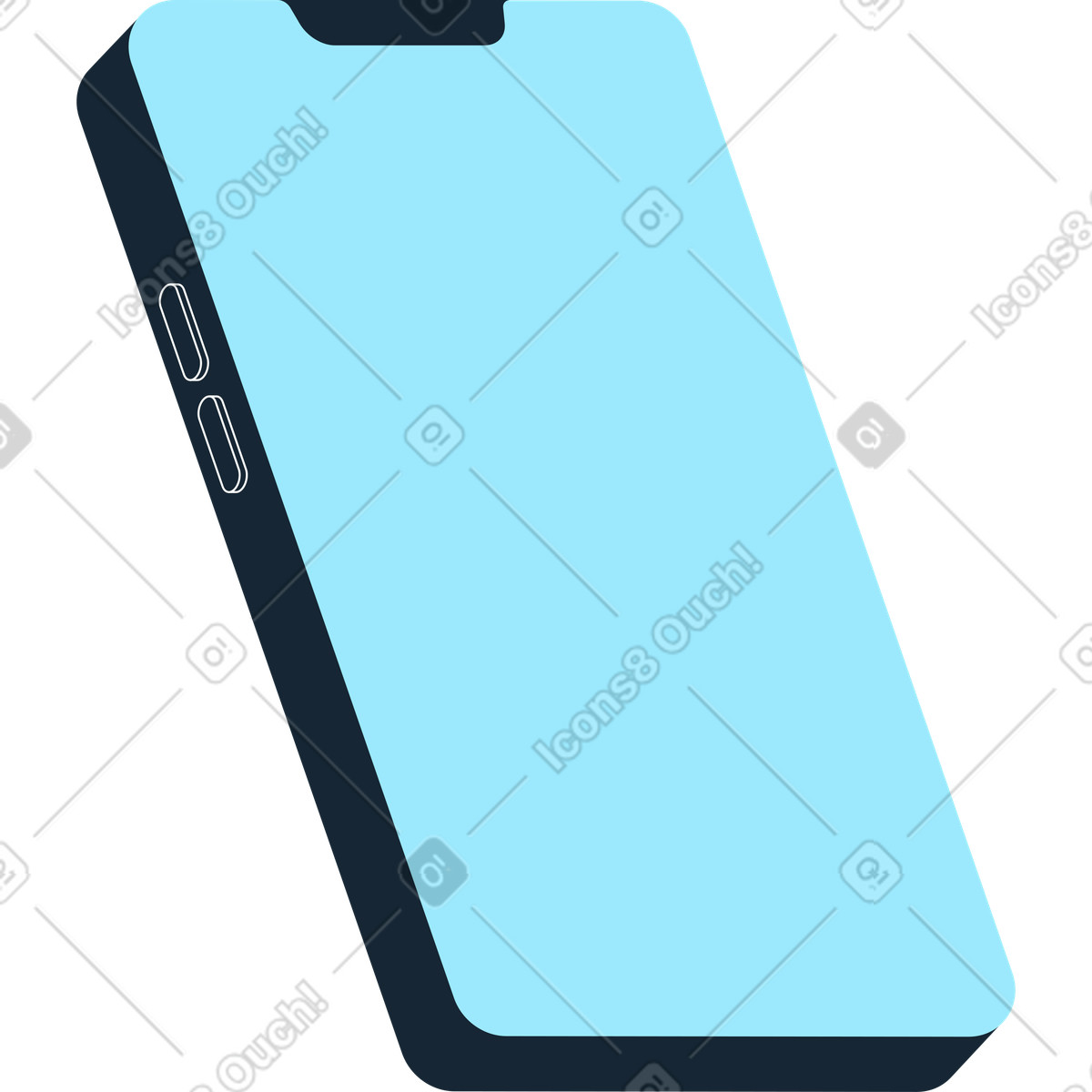 下载 Indigo 风格的 智能手机 插画，支持 PNG、SVG 格式