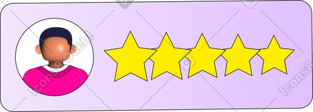 rating from user PNG, SVG