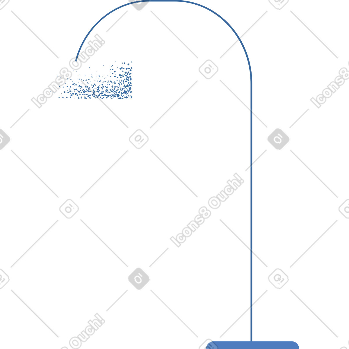Ilustração de Luminária em no estilo Pale para baixar em PNG, SVG