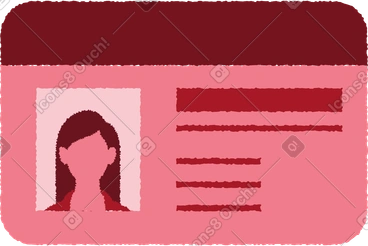 Id card PNG, SVG