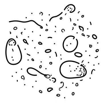 A close-up view of placental cells, showcasing the intricate structure and organization of the cells as seen under a microscope. The cells exhibit a variety of shapes and sizes, with some appearing round and others elongated. The cell membranes are outlined clearly, and numerous tiny organelles can be seen within the cells, including mitochondria and nuclei. The background is a soft gradient, enhancing the visibility of the cellular details. The scene highlights the texture and complexity of the cellular surface.