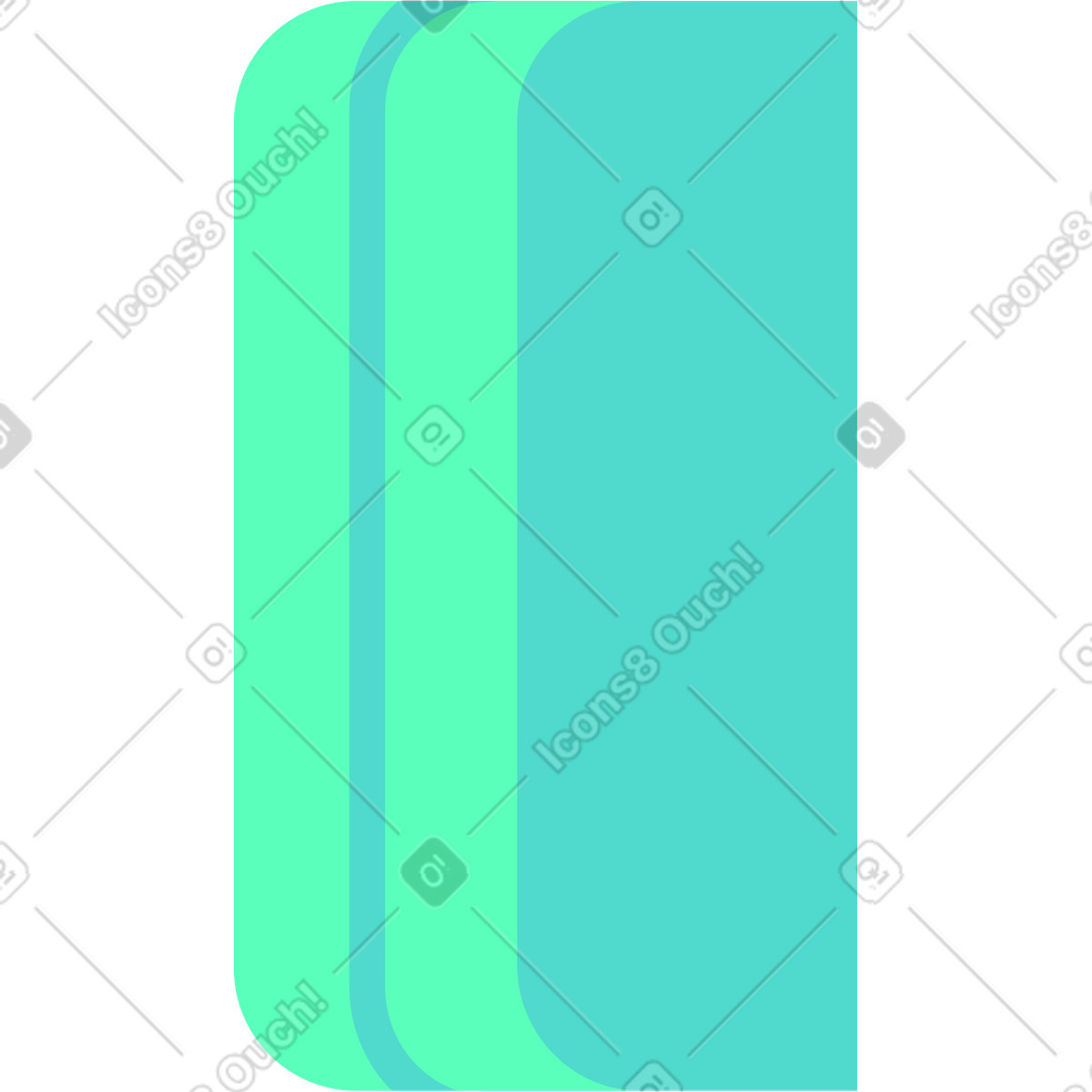 Pencil case illustration in Bright style download in PNG, SVG