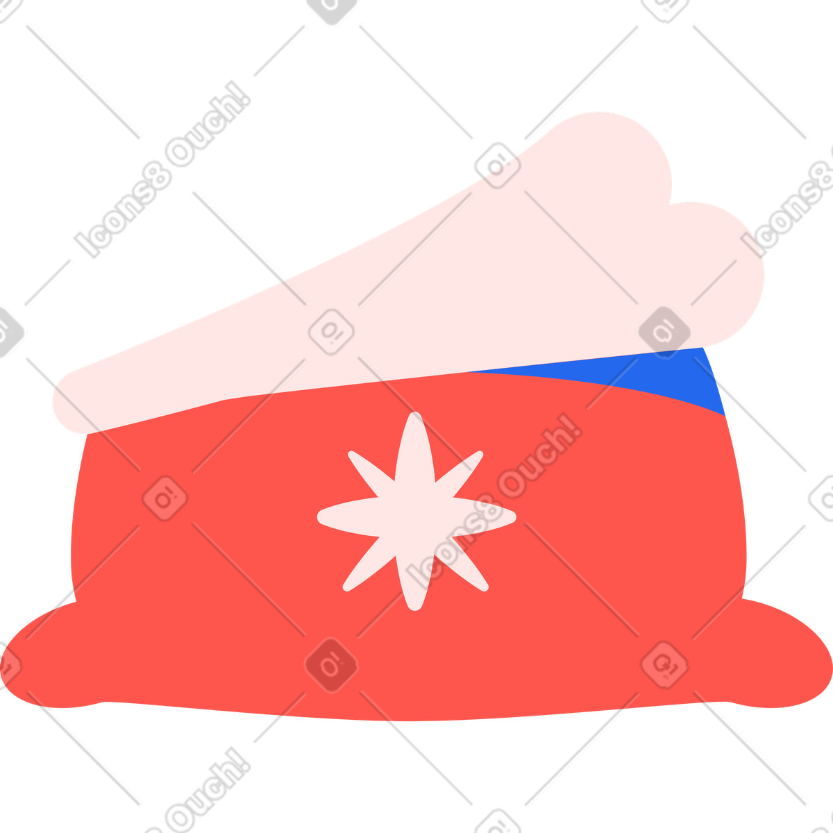 Offene tasche-Illustration im Kingdom-Stil als Download in PNG, SVG