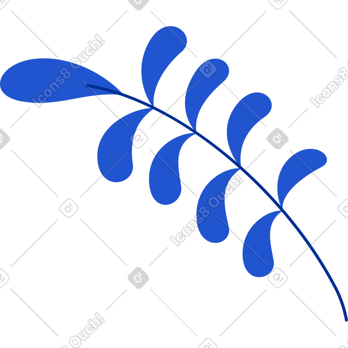 Ilustración Planta en estilo Glossy a descargar en PNG y SVG