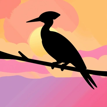 Pileated woodpecker