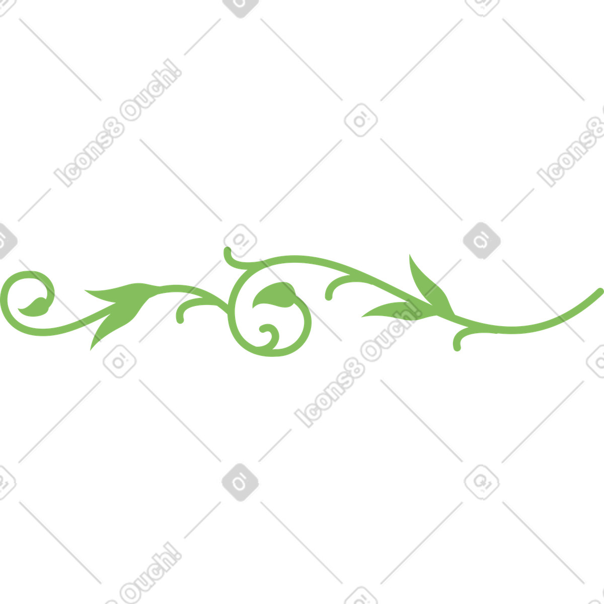 Floreale illustrazione in stile Pale scarica in PNG, SVG