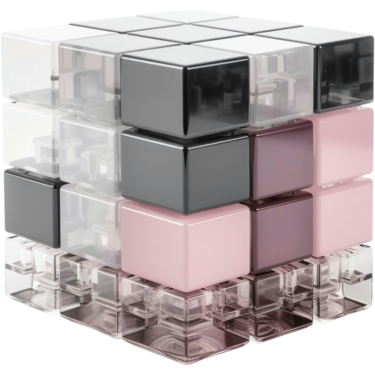 3D Blocks 스타일의 블록 구성 일러스트레이션 PNG, SVG 다운로드