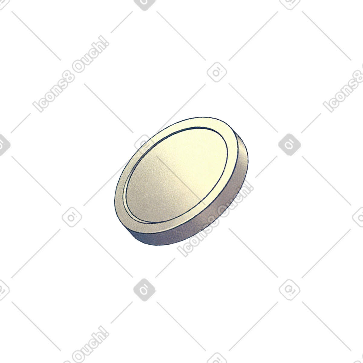 Haze スタイルの コイン のイラストをPNG、SVG形式でダウンロード