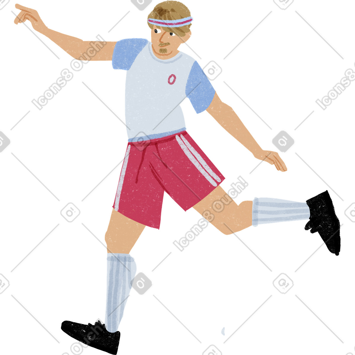 Public スタイルの Man doing sport のイラストをPNG、SVG形式でダウンロード