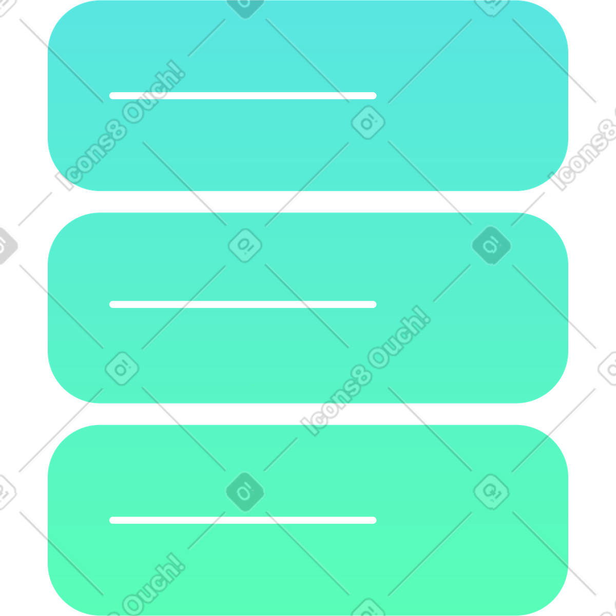 Server verde illustrazione in stile Bright scarica in PNG, SVG