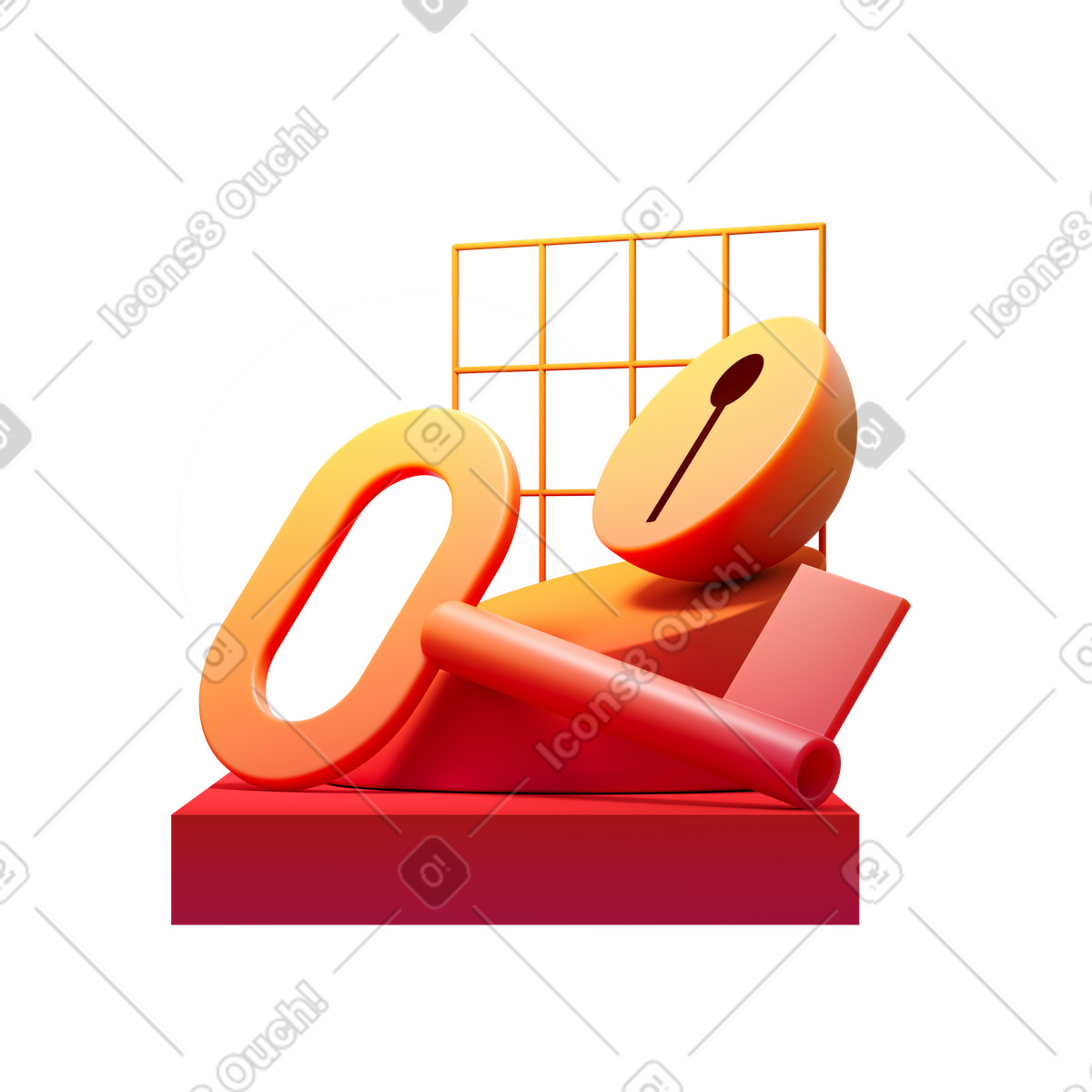 Information security illustrazione in stile Experimental scarica in PNG, SVG
