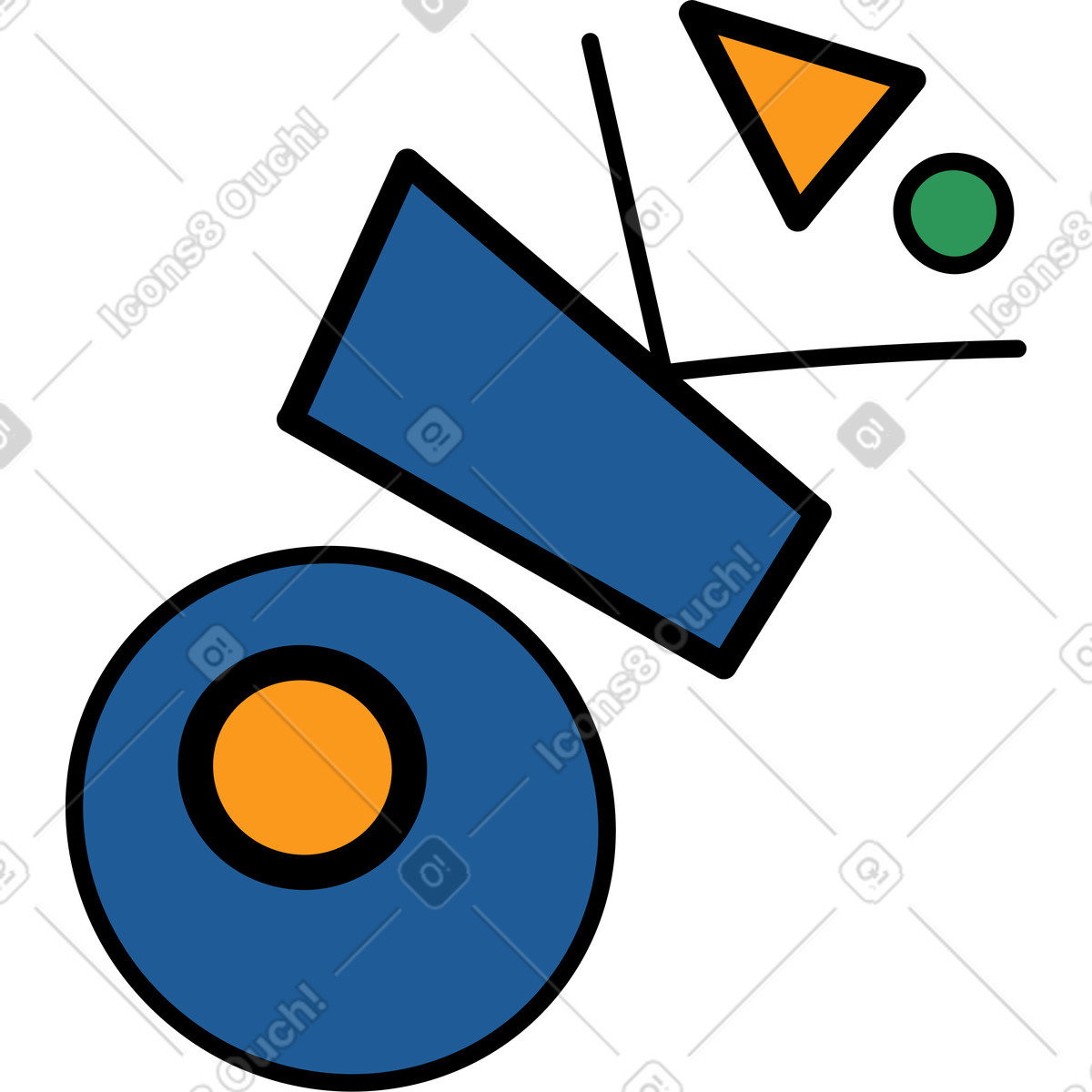 Ok-Illustration im Surr-Stil als Download in PNG, SVG
