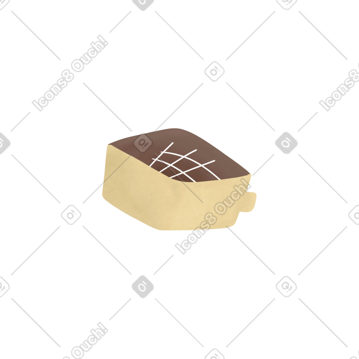 Illustration Bourse dans le style Papery à télécharger aux formats PNG, SVG