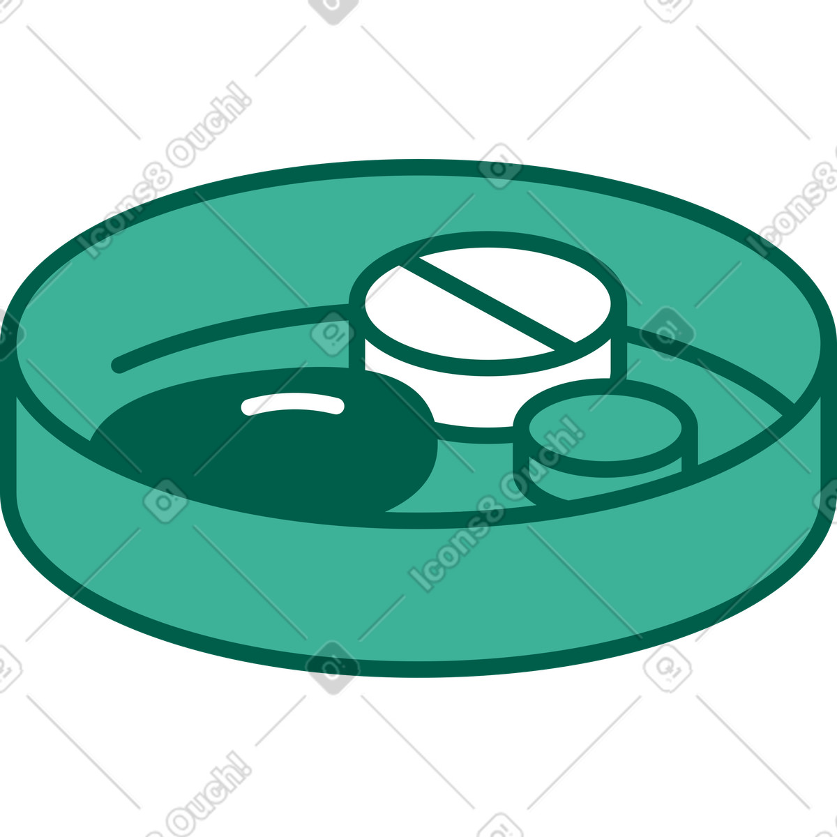 Compresse in un berretto illustrazione stile Storyline scarica PNG, SVG