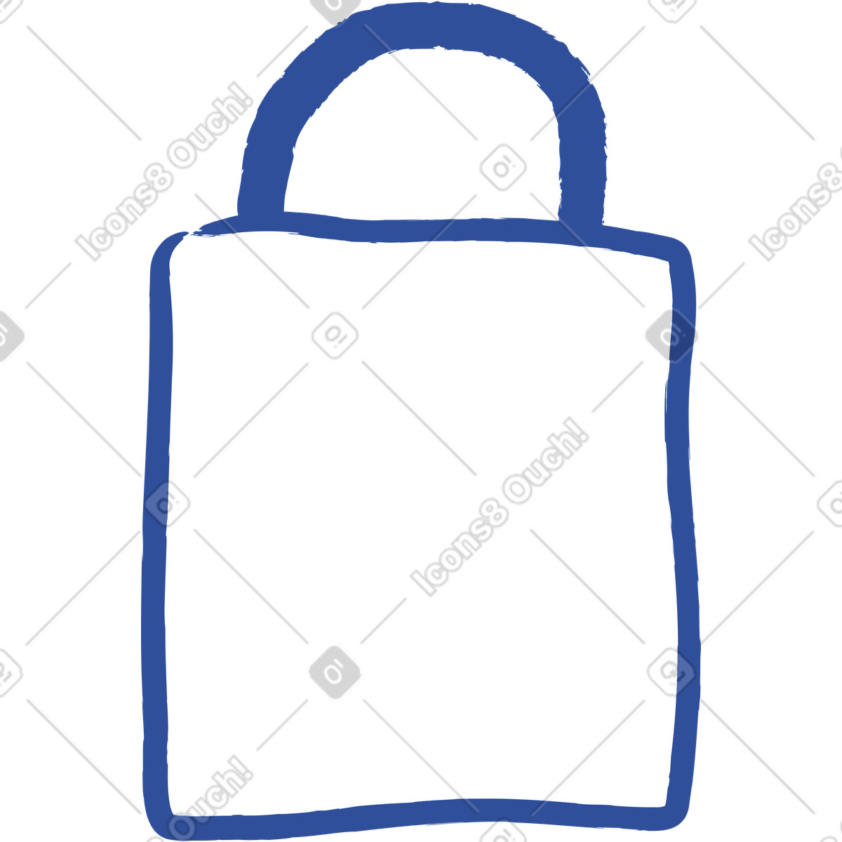 Ilustração de Bolsa compras em no estilo Lime para baixar em PNG, SVG