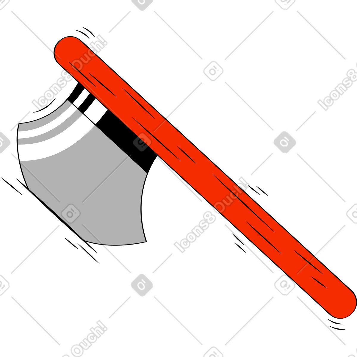Accetta illustrazione in stile Looney scarica in PNG, SVG