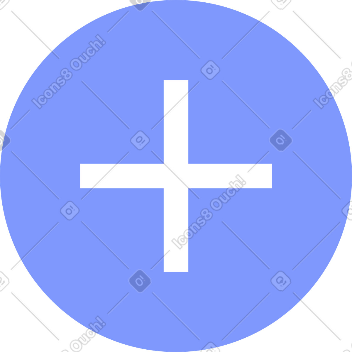 Illustration Icône plus dans le style System à télécharger aux formats PNG, SVG