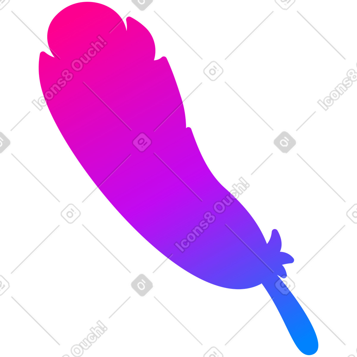 Pen illustration in Vibrant style download in PNG, SVG