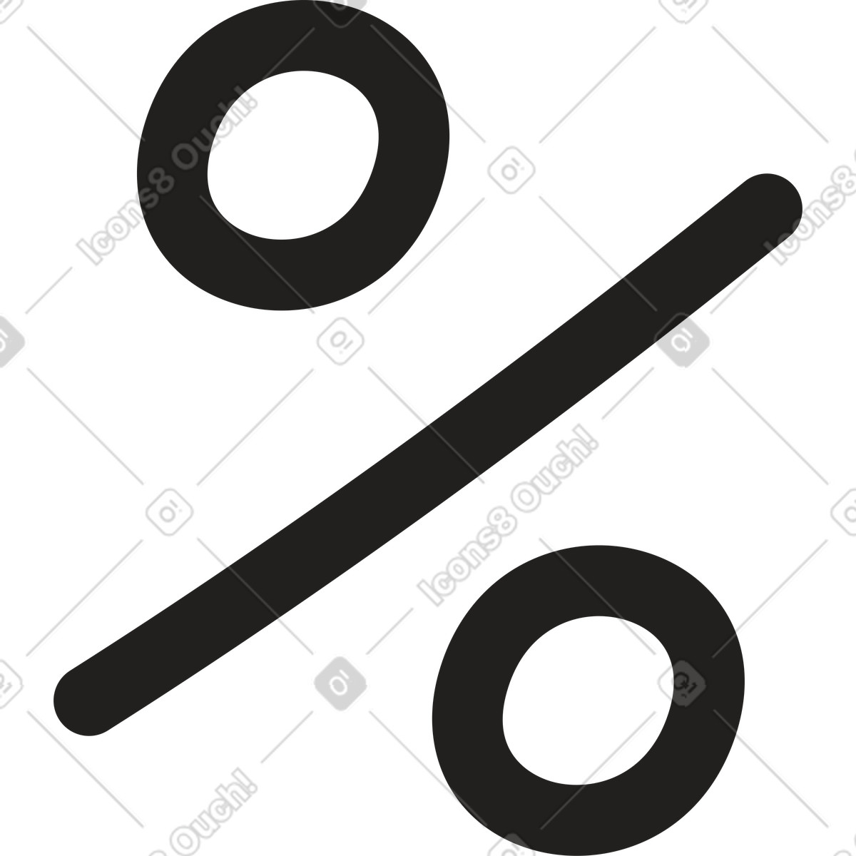 Percent illustration in PNG, SVG