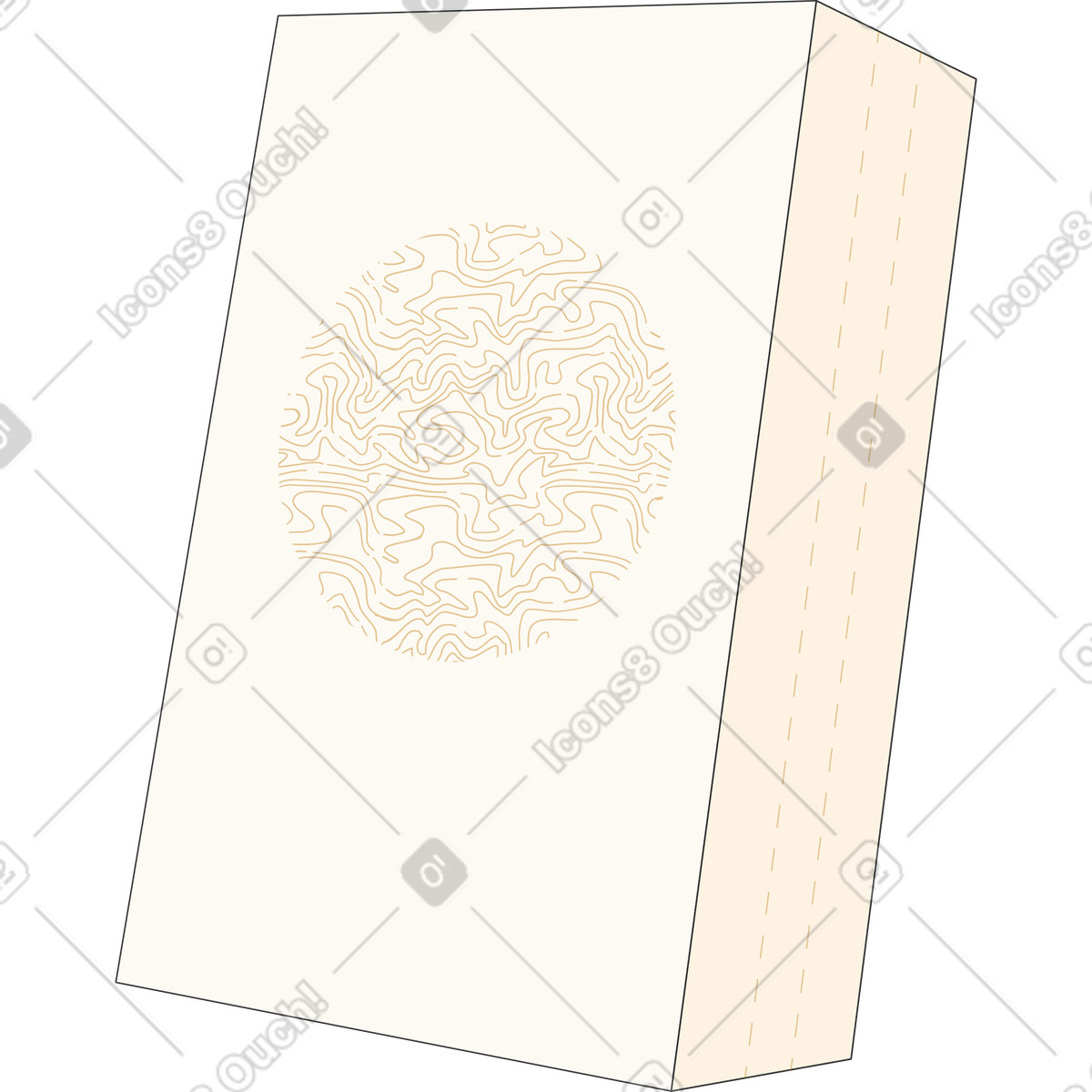 Kasten-Illustration im Kit-Stil als Download in PNG, SVG