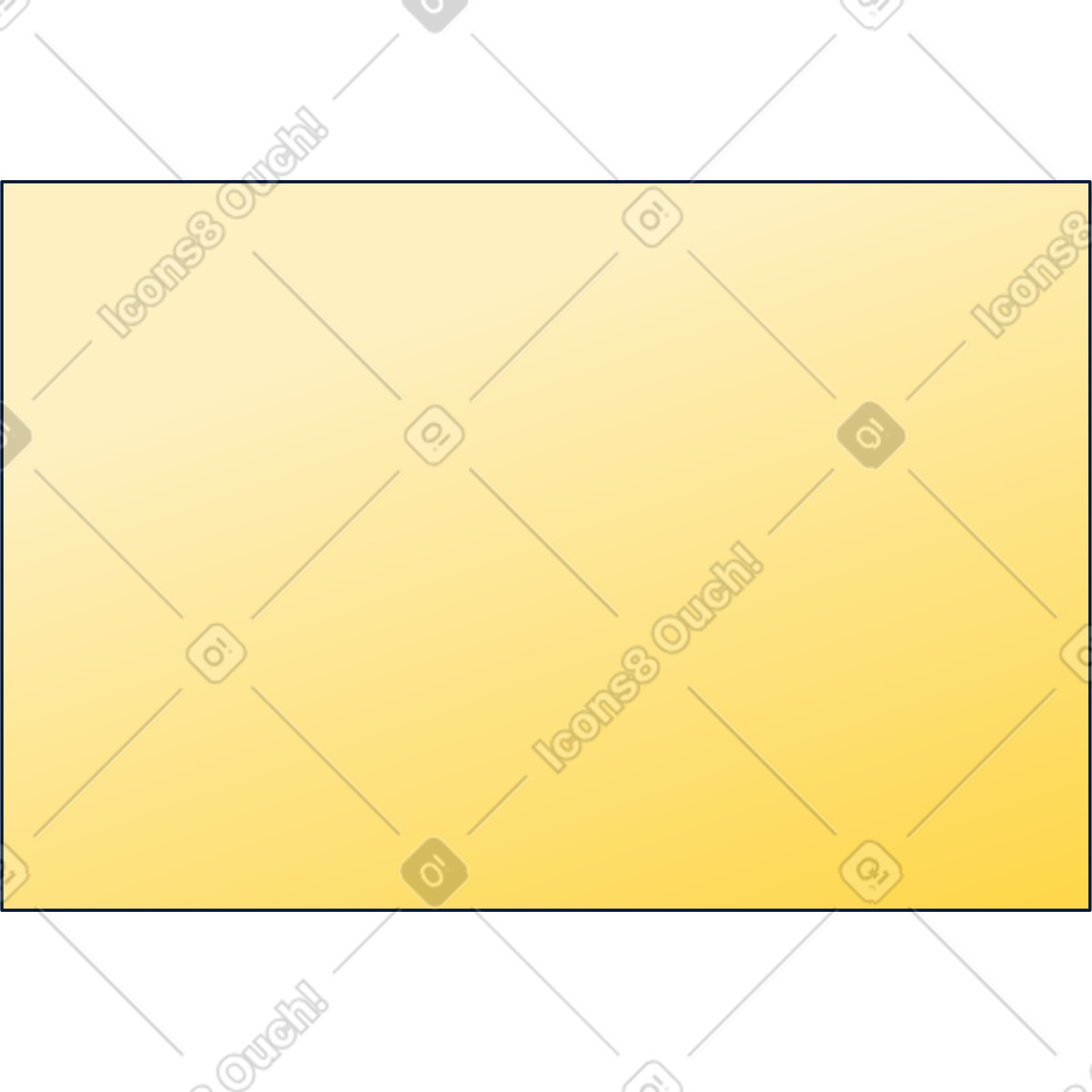 Gradient rectangle illustration in PNG, SVG