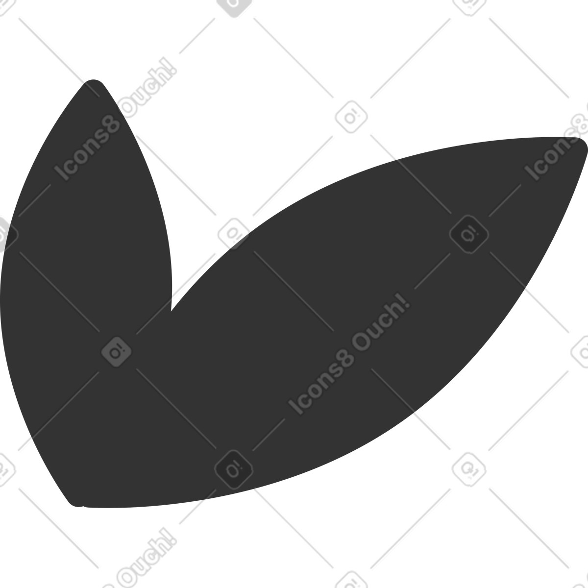 Иллюстрация Листья в стиле Crayon — скачать в форматах PNG, SVG