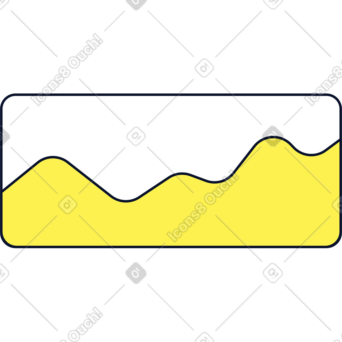 Graph illustration in PNG, SVG