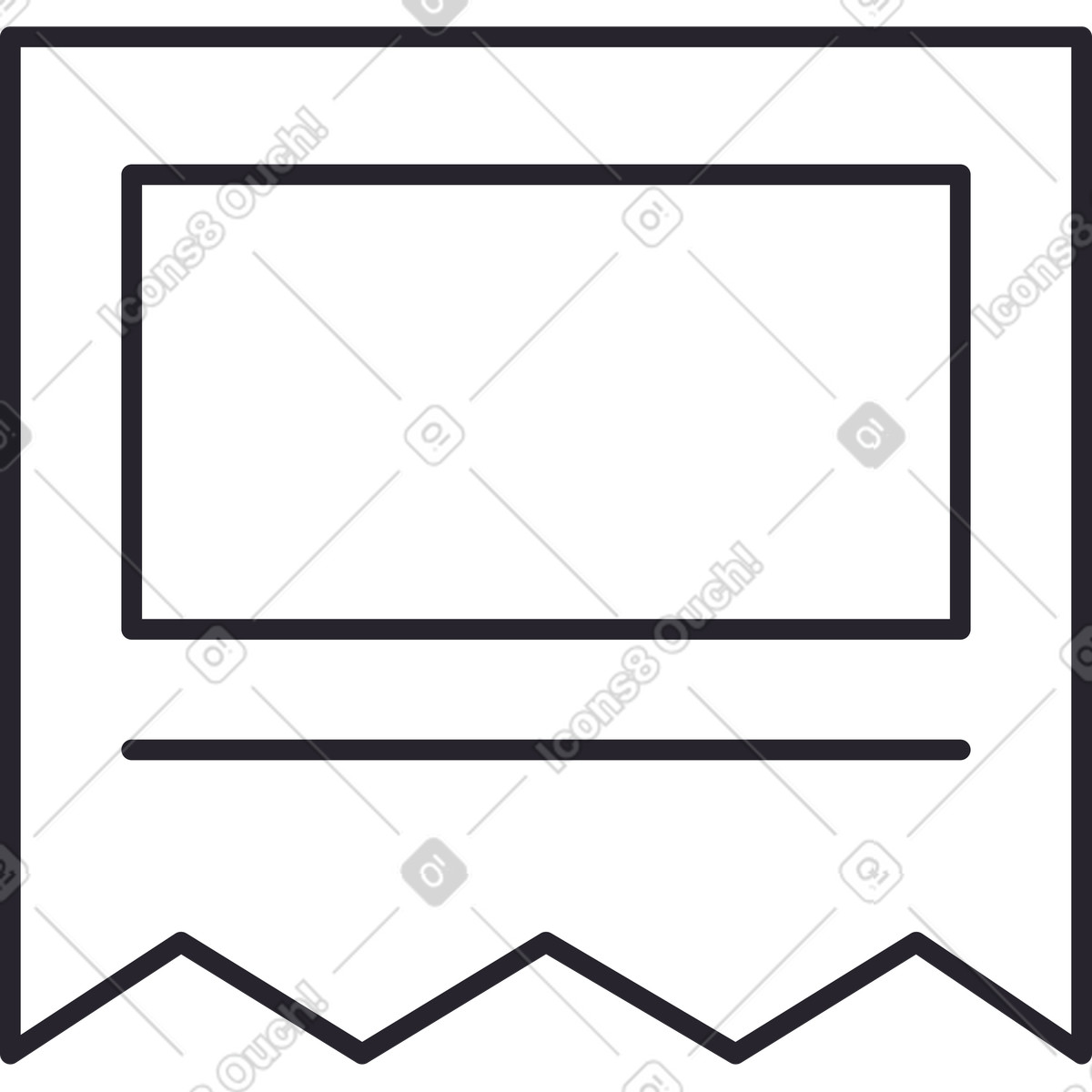 Ilustración Hoja de calendario rota en estilo Grapy a descargar en PNG y SVG