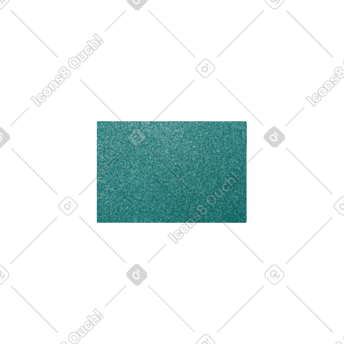 Dark green rectangle illustration in Willowy style download in PNG, SVG
