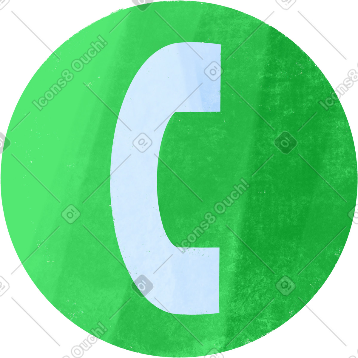 Ilustração de Green incoming call icon em no estilo Bonbon para baixar em PNG, SVG