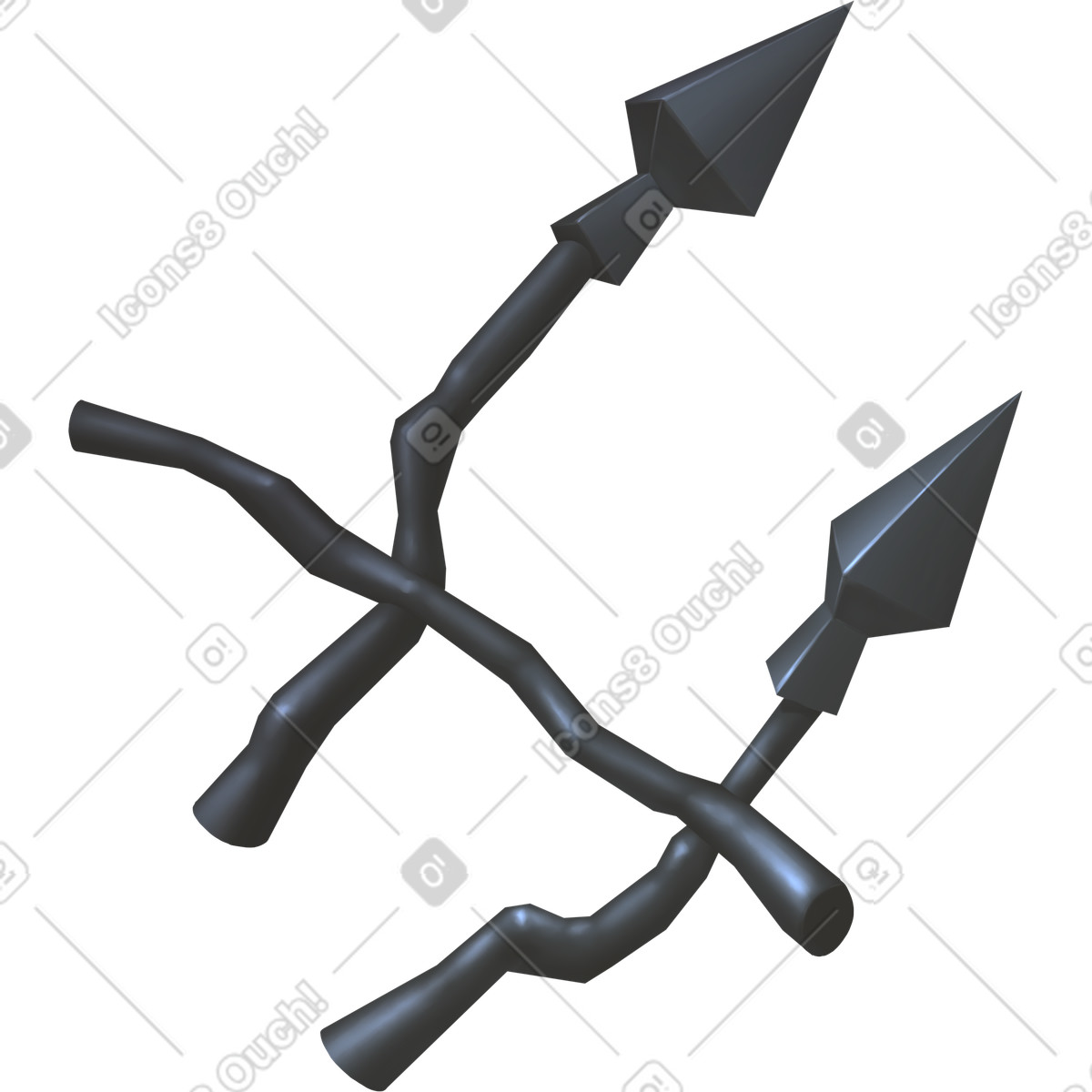 Props 스타일의 Crooked fence 일러스트레이션 PNG, SVG 다운로드