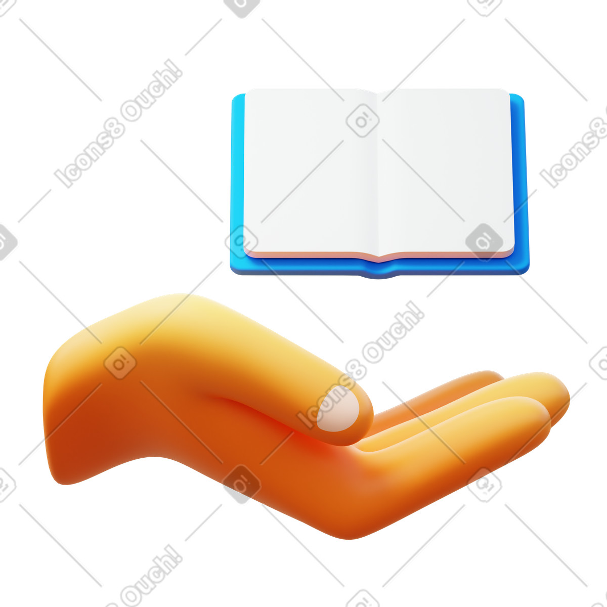 Knowledge sharing illustration clipart image in PNG SVG GIF for educational themes
