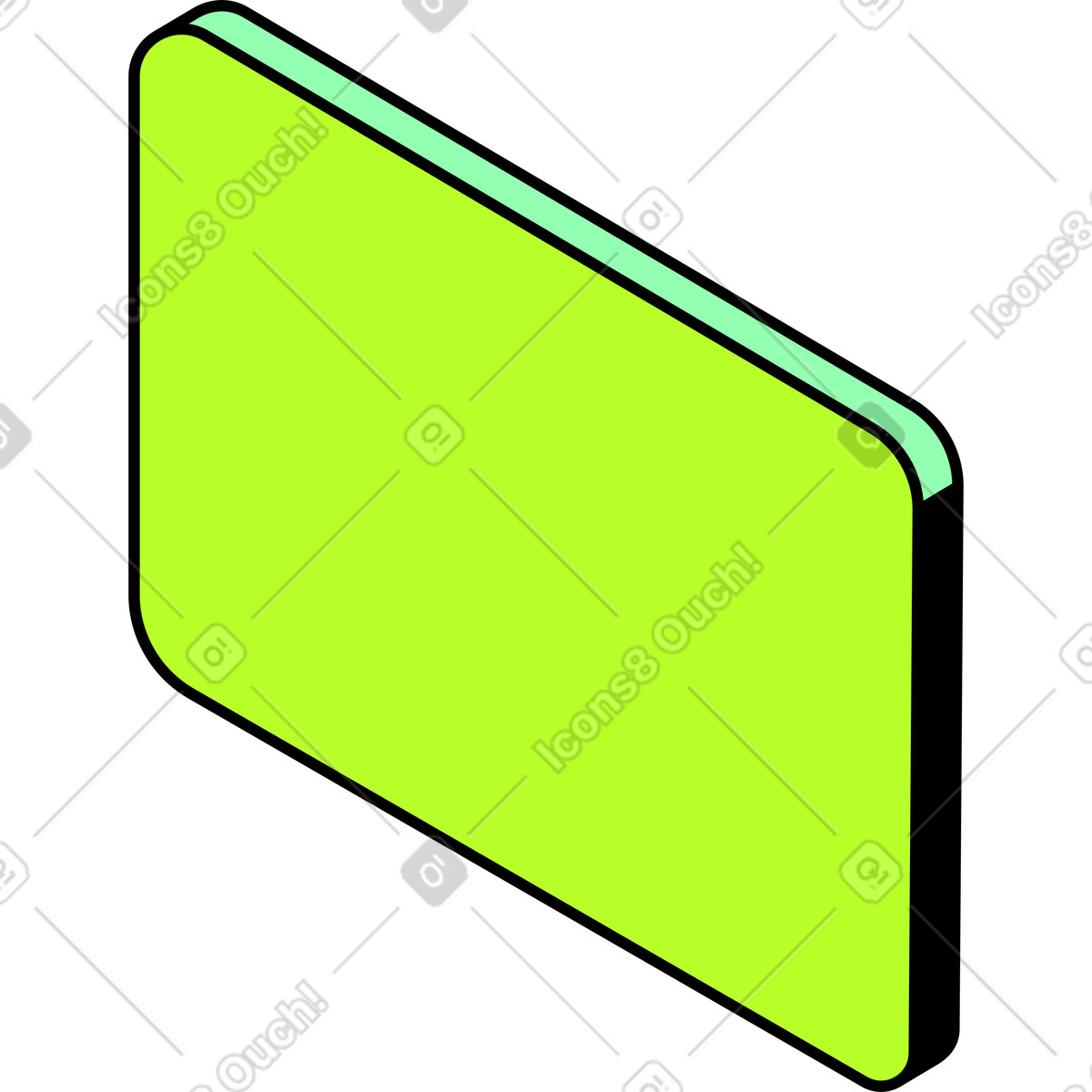 Empty bubble illustration clipart in PNG, SVG, GIF showcasing a void concept