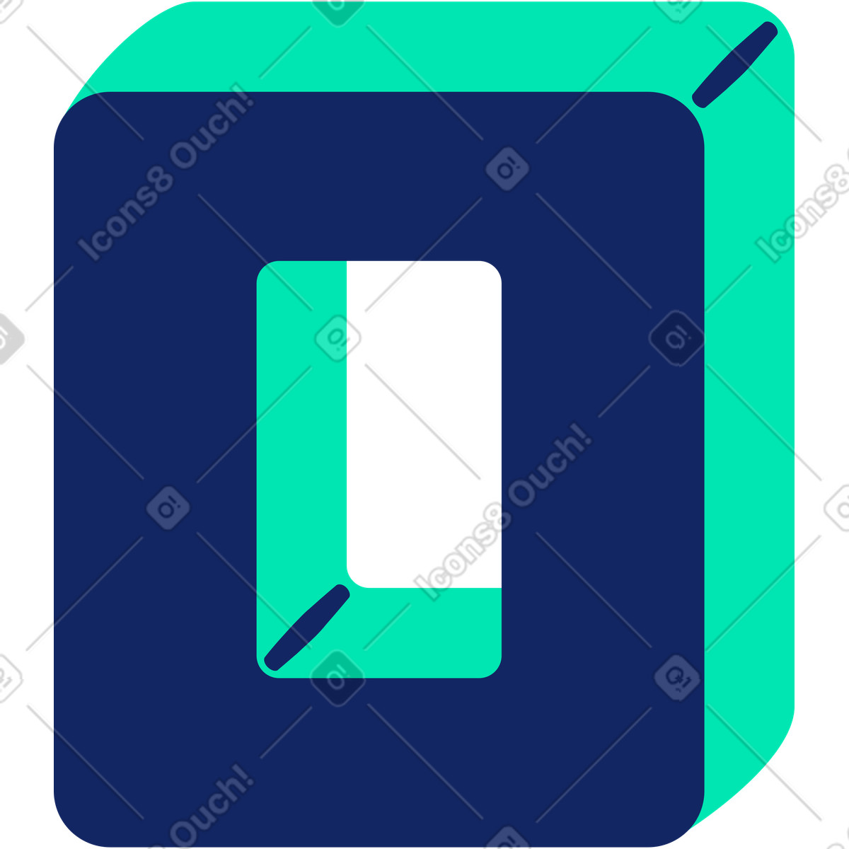Ilustração de Numero zero em no estilo Cyborg para baixar em PNG, SVG