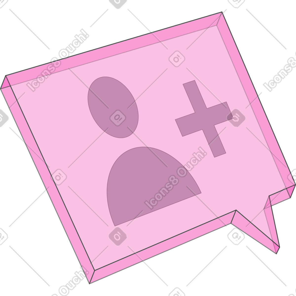Nuova icona abbonato illustrazione in stile Kit scarica in PNG, SVG