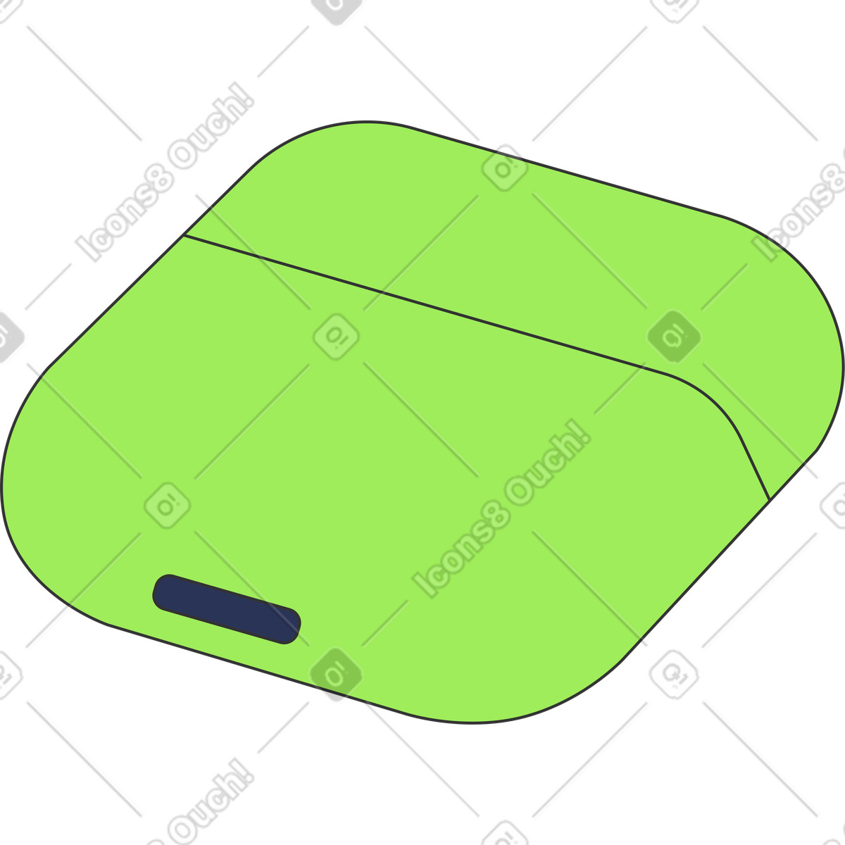 Ilustración Caja de auriculares en estilo Kit a descargar en PNG y SVG