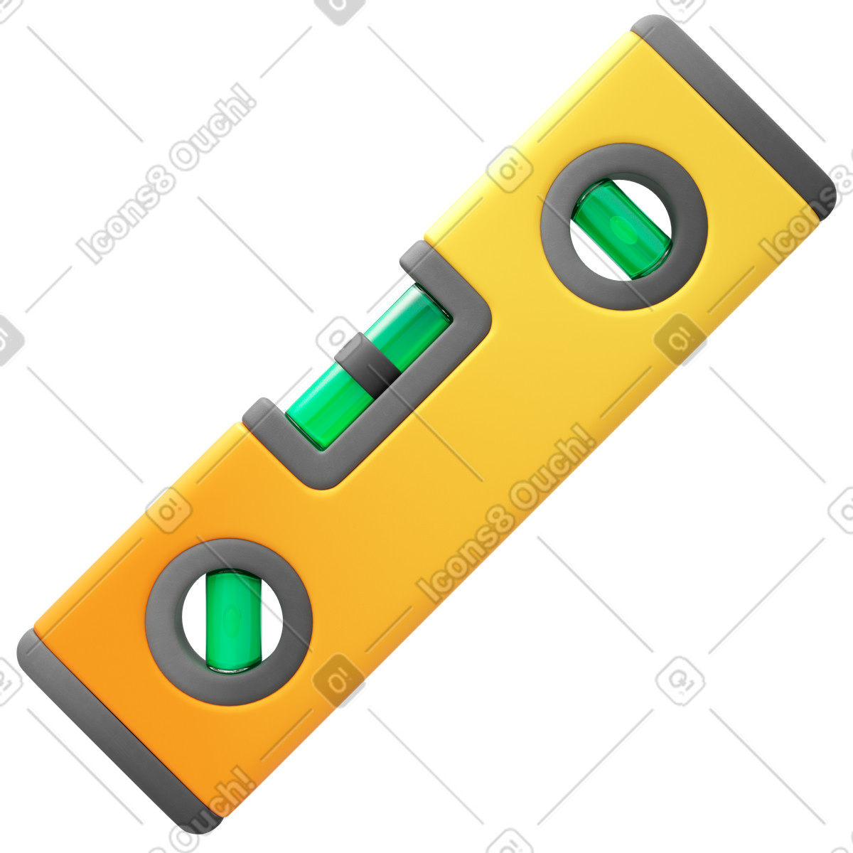 Ilustração de Level tool em no estilo 3D Fluency para baixar em PNG, SVG