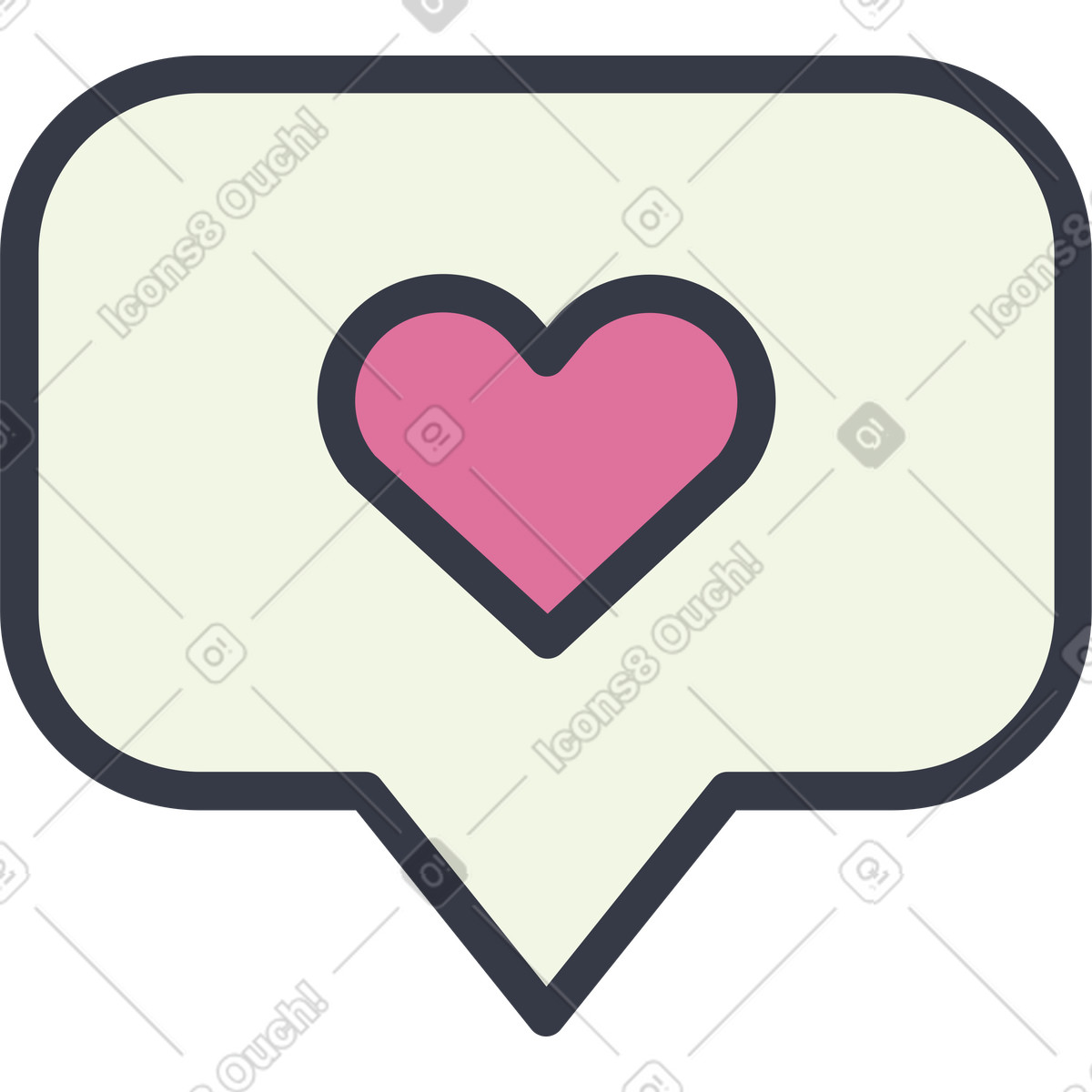 Иллюстрация Лайк в стиле Abstract — скачать в форматах PNG, SVG
