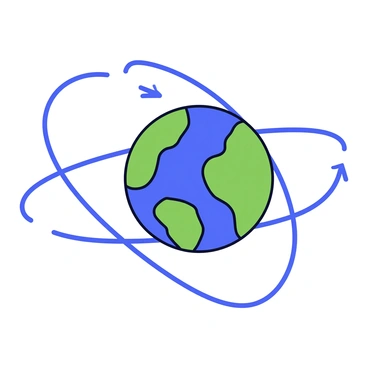 An illustration showing "the Earth's magnetic field lines" emanating from the North Pole and curving around to the South Pole. The lines are depicted in a bright blue color, indicating their direction and strength. The Earth is represented as a simple globe, colored in green and blue to indicate land and water. The magnetic field lines are clearly visible against a plain white background to emphasize their shape and flow.