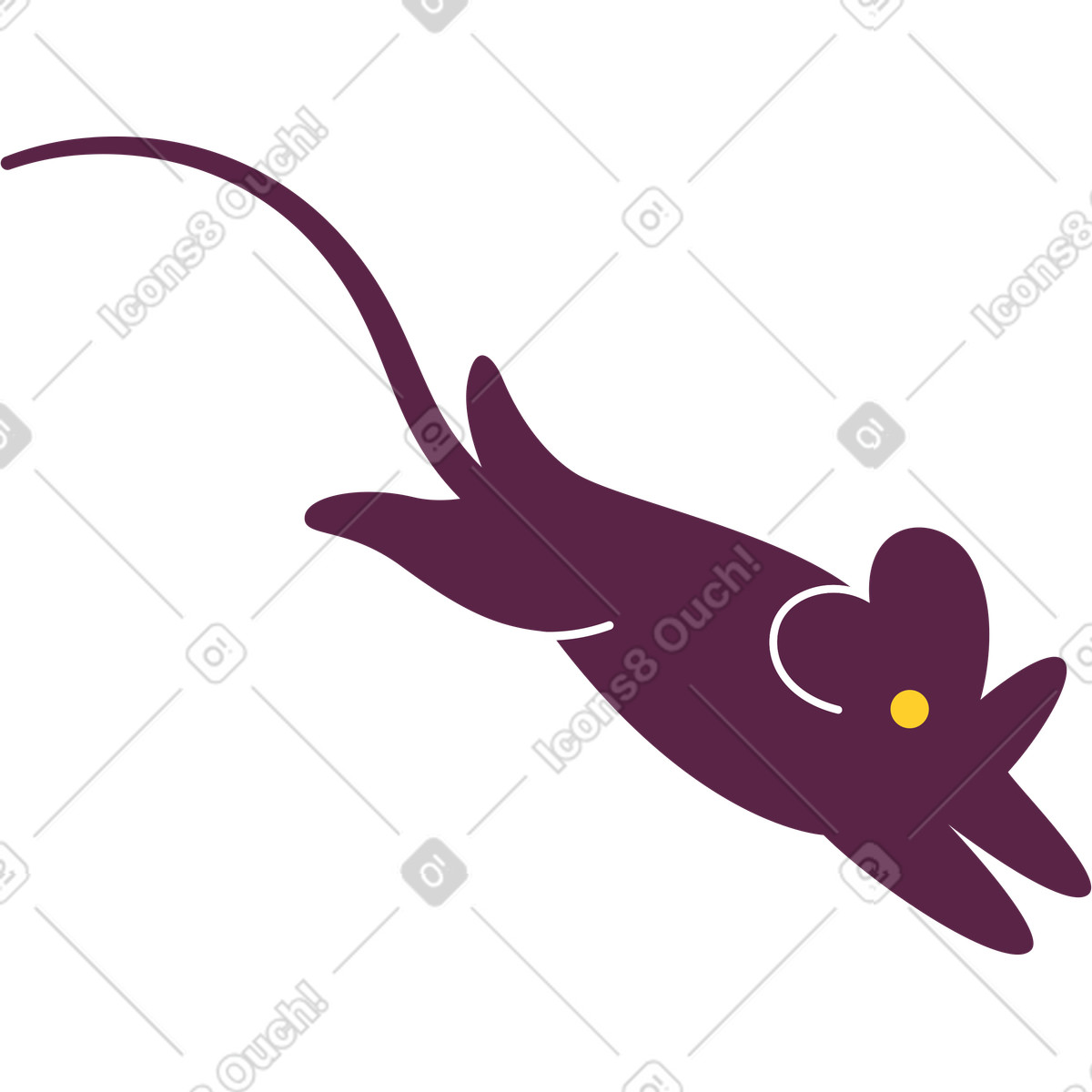 下载 Sammy 风格的 鼠 插画，支持 PNG、SVG 格式