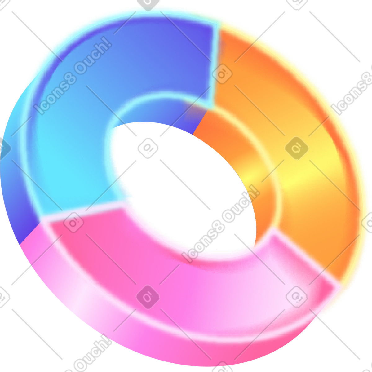 Ilustración Paleta de colores en estilo Burst a descargar en PNG y SVG